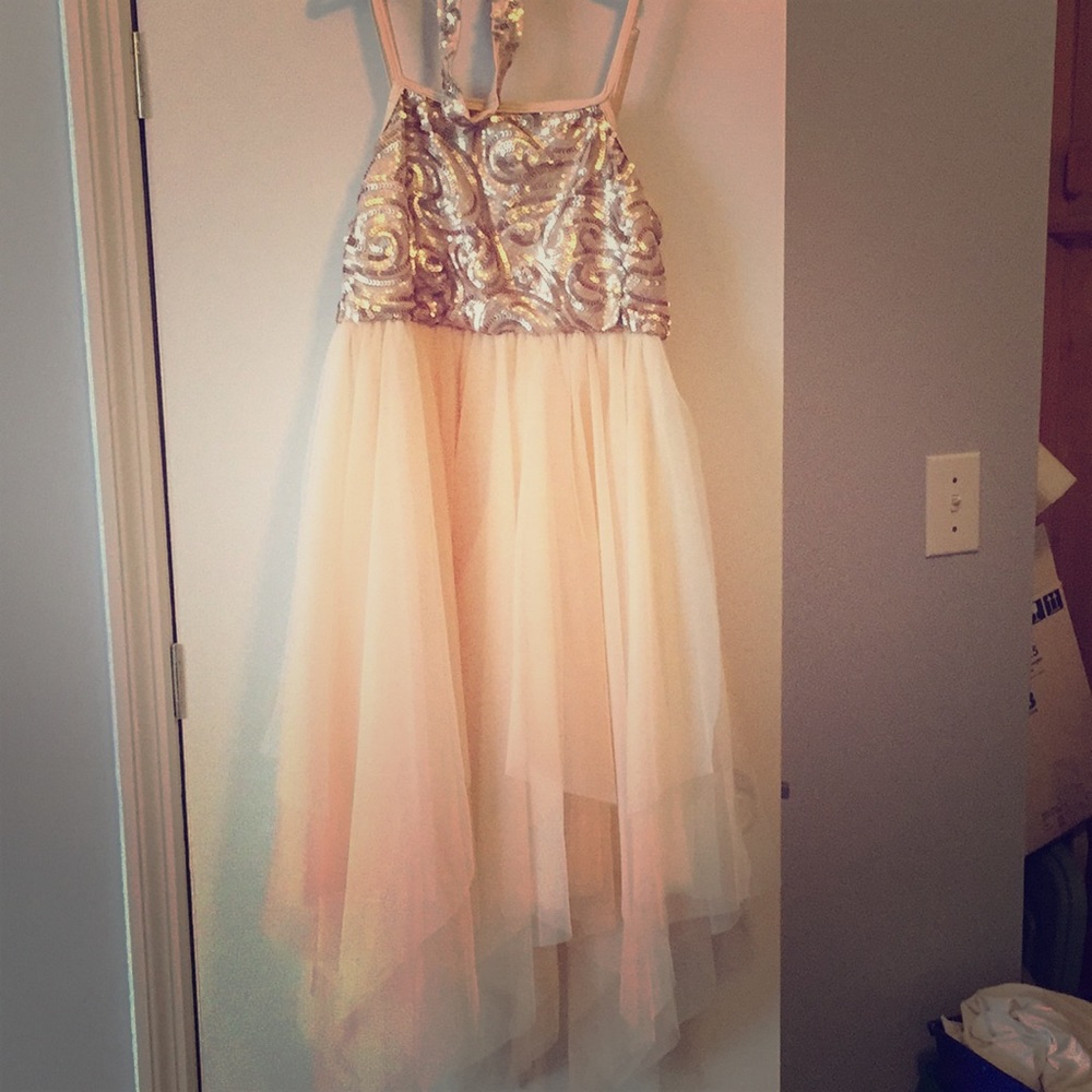 Champagne Colored Costume Dress